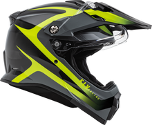 Load image into Gallery viewer, Fly Racing Trekker Pulse Helmet - Black/Hi-Vis