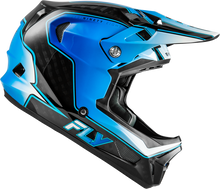 Load image into Gallery viewer, Fly Racing Werx-R MTB/BMX Flow Helmet - Black Carbon/Blue/White