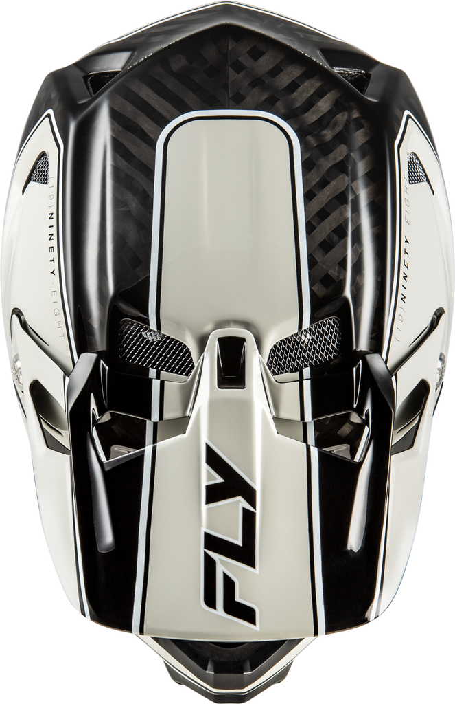 Fly Racing Werx-R MTB/BMX Flow Helmet - Black Carbon/Grey