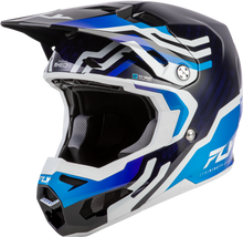 Load image into Gallery viewer, Fly Racing Formula S Carbon Byte Helmet - Blue Carbon/Blue/White