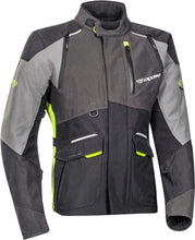 Load image into Gallery viewer, Ixon Balder Jacket - Black/Grey/Bright Yellow