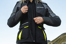 Load image into Gallery viewer, Ixon Balder Lady Jacket - Black/Grey/Bright Yellow
