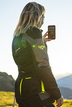 Load image into Gallery viewer, Ixon Balder Lady Jacket - Black/Grey/Bright Yellow