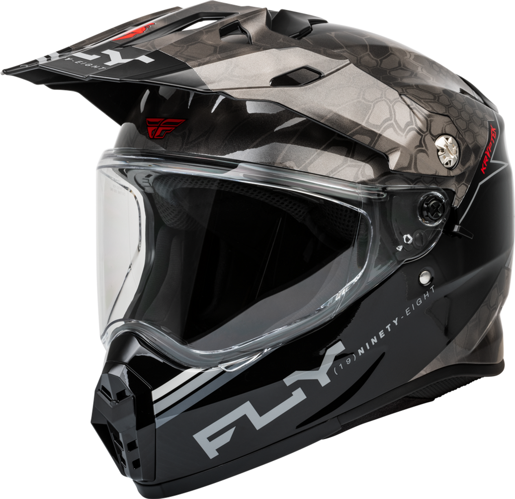 Fly Trekker Kryptek Conceal Helmet - Black Grey White