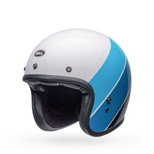 Load image into Gallery viewer, Bell Custom 500 Helmet - Riff White/Blue
