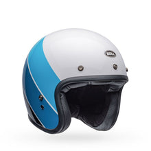 Load image into Gallery viewer, Bell Custom 500 Helmet - Riff White/Blue