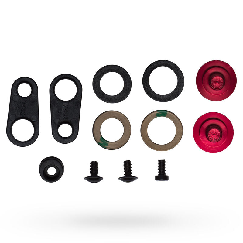 Bell Eliminator Screw Kit Visor - Red