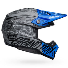 Load image into Gallery viewer, Bell Moto-10 Spherical Helmet - Fasthouse DITD 23 LE Matt Glossy Blue/Grey