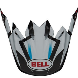 Bell Moto-9 Visor District White/Black/Red