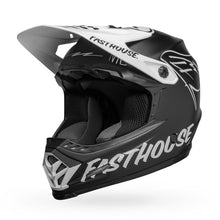 Load image into Gallery viewer, Bell Moto-9 MIPS Youth Helmet - Fasthouse Flying Colors Matte Black/White