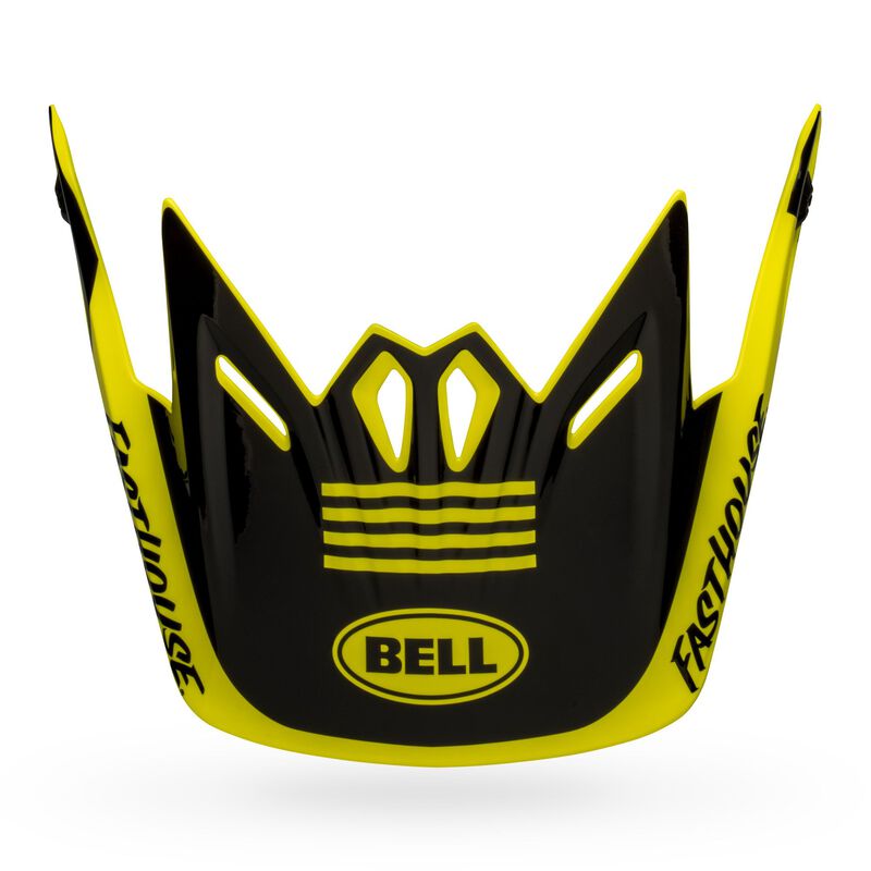 Bell Moto-9 Youth SE Visor - Fasthouse Newhall Hi-Viz/Black