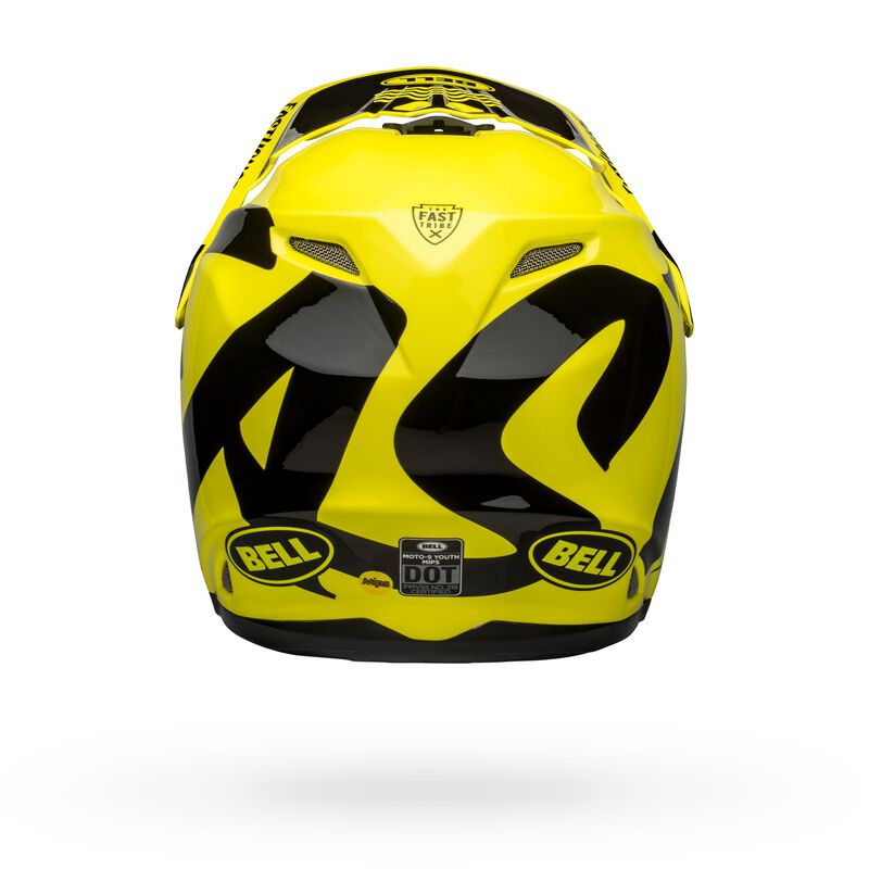 Bell Moto-9 Youth MIPS SE Fasthouse Helmet - Newhall Hi Viz/Black