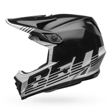 Load image into Gallery viewer, Bell Moto-9 Youth MIPS SE Fasthouse Helmet - Louver Black/White