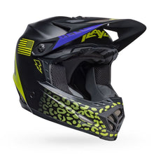 Load image into Gallery viewer, Bell Moto-9 Youth MIPS SE Fasthouse Helmet - Slayco Matt Black/Hi-Viz Yellow