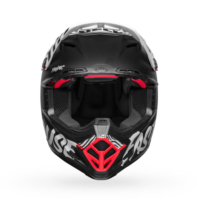 Bell Moto-9S Flex Helmet - Fasthouse Flex Crew Matt Black/White