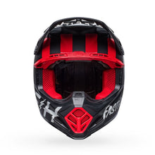 Load image into Gallery viewer, Bell Moto-9S Flex Helmet - Flex Fasthouse Tribe Matt/Gloss Black/White