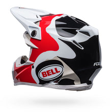 Load image into Gallery viewer, Bell Moto-9S Flex Helmet - Hello Cousteau Reef Gloss White/Red