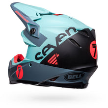 Load image into Gallery viewer, Bell Moto-9S Flex Helmet - Seven Vanguard Le Matt Aqua Black