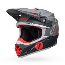 Load image into Gallery viewer, Bell Moto-9S Flex Helmet - Seven Vanguard Le Matt Charcoal Orange