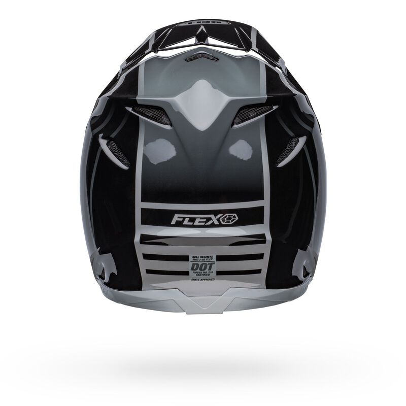 Bell Moto-9S Flex Helmet - Sprint Matte/Gloss Black/Gray