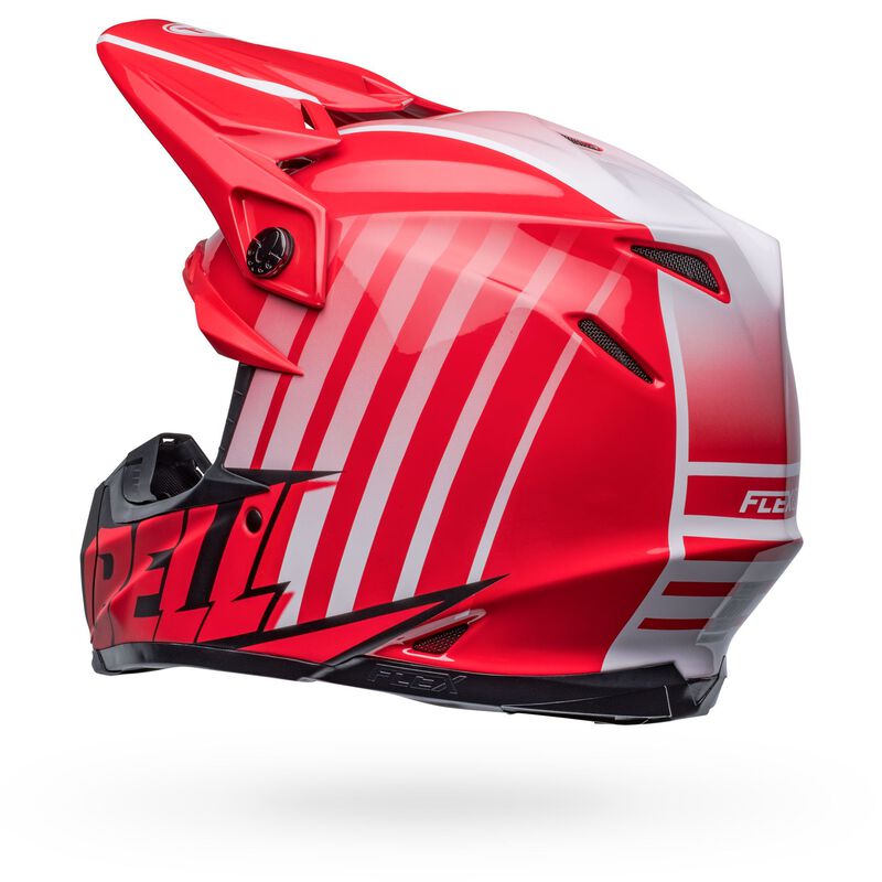 Bell Moto-9S Flex Helmet - Flex Sprint Matt/Gloss Red/Black