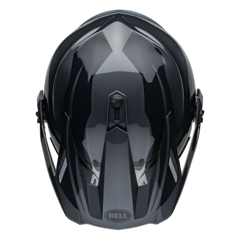 Bell MX-9 ADV Peak - Alpine Chrome/Silver