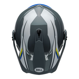 Bell MX-9 ADV Peak - Alpine Grey/Blue