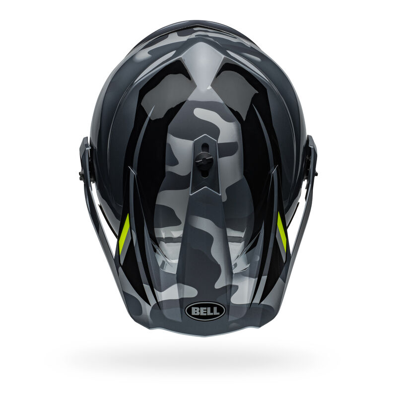 Bell MX-9 ADV Peak - ALPINE Mettlic Grey Camo