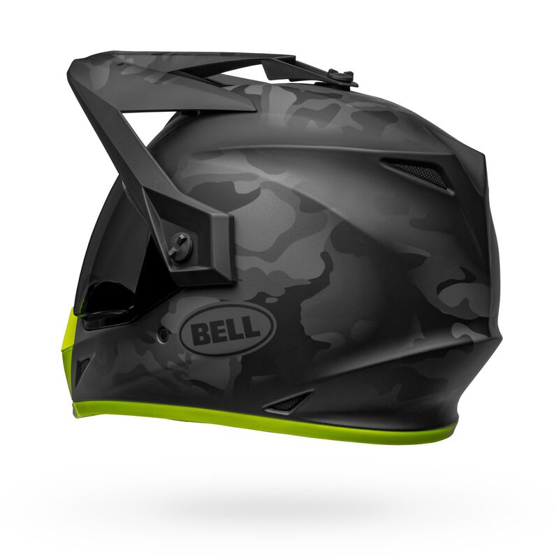 Bell MX-9 Adventure MIPS Helmet - Stealth Camo Matt Black/Hi-Viz