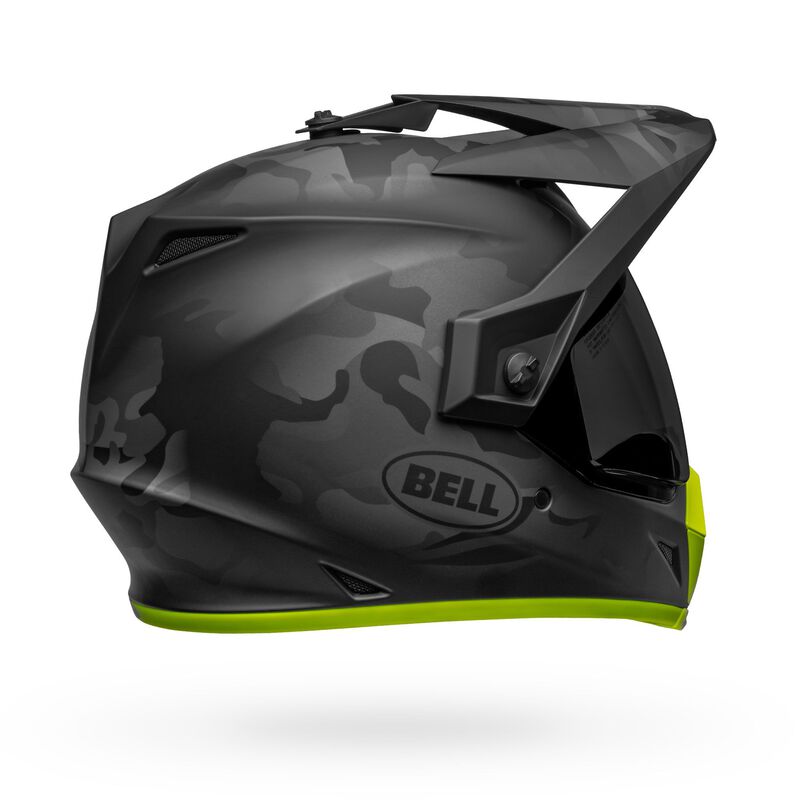 Bell MX-9 Adventure MIPS Helmet - Stealth Camo Matt Black/Hi-Viz