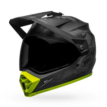 Load image into Gallery viewer, Bell MX-9 Adventure MIPS Helmet - Stealth Camo Matt Black/Hi-Viz