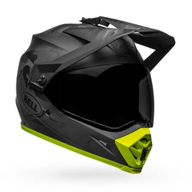 Bell MX-9 Adventure MIPS Helmet - Stealth Camo Matt Black/Hi-Viz