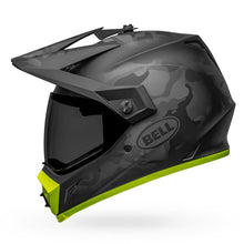 Load image into Gallery viewer, Bell MX-9 Adventure MIPS Helmet - Stealth Camo Matt Black/Hi-Viz