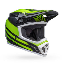 Load image into Gallery viewer, Bell MX-9 MIPS Helmet - Disrupt Black/Green