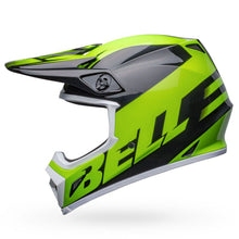 Load image into Gallery viewer, Bell MX-9 MIPS Helmet - Disrupt Black/Green