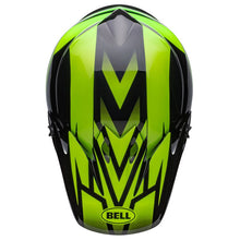 Load image into Gallery viewer, Bell MX-9 MIPS Helmet - Disrupt Black/Green