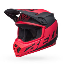 Load image into Gallery viewer, BELL MX-9 MIPS Helmet - Disrupt Matt Black/Red