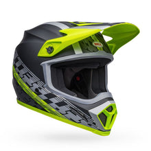 Load image into Gallery viewer, Bell MX-9 MIPS Helmet - Offset Matt Black/Hi-Viz Yellow