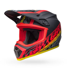 Load image into Gallery viewer, Bell MX-9 MIPS Helmet - Offset Matt Black/Red