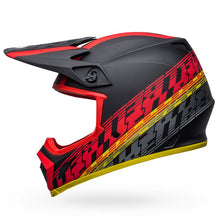 Load image into Gallery viewer, Bell MX-9 MIPS Helmet - Offset Matt Black/Red