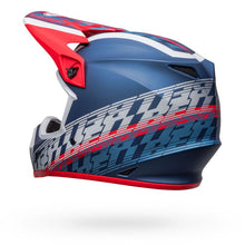 Load image into Gallery viewer, Bell MX-9 MIPS Helmet - Offset Matte Metallic Blue/White