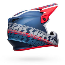 Load image into Gallery viewer, Bell MX-9 MIPS Helmet - Offset Matte Metallic Blue/White