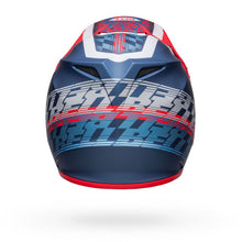 Load image into Gallery viewer, Bell MX-9 MIPS Helmet - Offset Matte Metallic Blue/White