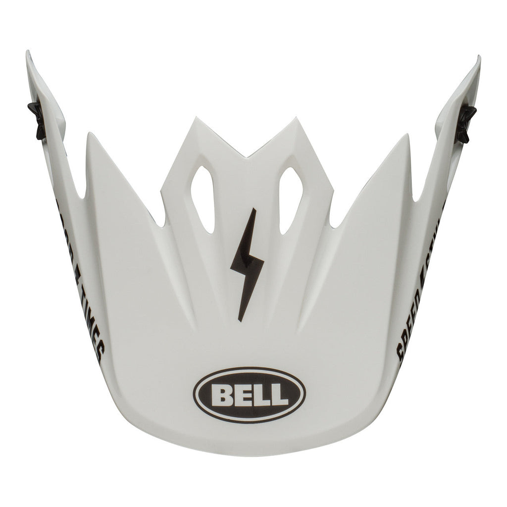 Bell Replacement MX-9 Mips Peak - Fasthouse White/Black