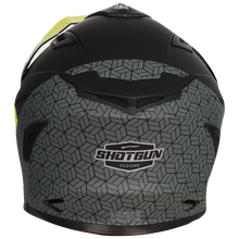 Load image into Gallery viewer, RXT SG-1 Ultra+ Shotgun Prism Matte Black/Grey/Yellow Helmet