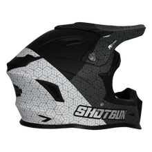 Load image into Gallery viewer, RXT SG-1 Ultra+ Shotgun Prism Matte Black/Grey/White Helmet