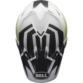 Bell Helmets Moto-9 MIPS Visor District White/Black/Green
