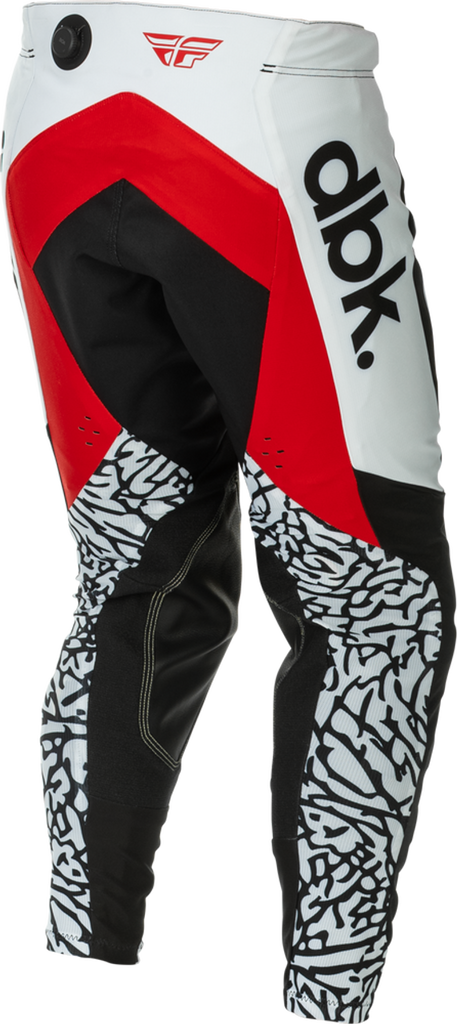 Fly Racing 2026 Evolution MX DBK Pants - Black/White/Red