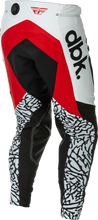 Load image into Gallery viewer, Fly Racing 2026 Evolution MX DBK Pants - Black/White/Red