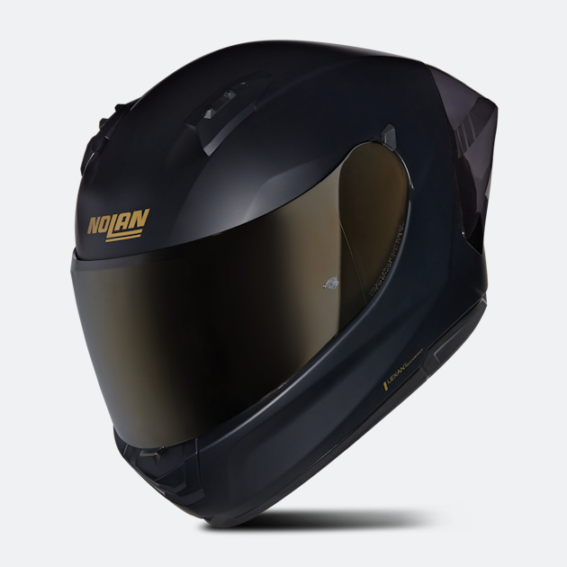 Nolan N60-6 Sport Full Face Aureo Gold Edition Helmet - Flat Black